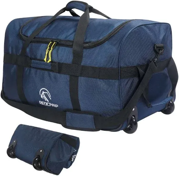 Redcamp Foldable Duffle Bag with Wheels