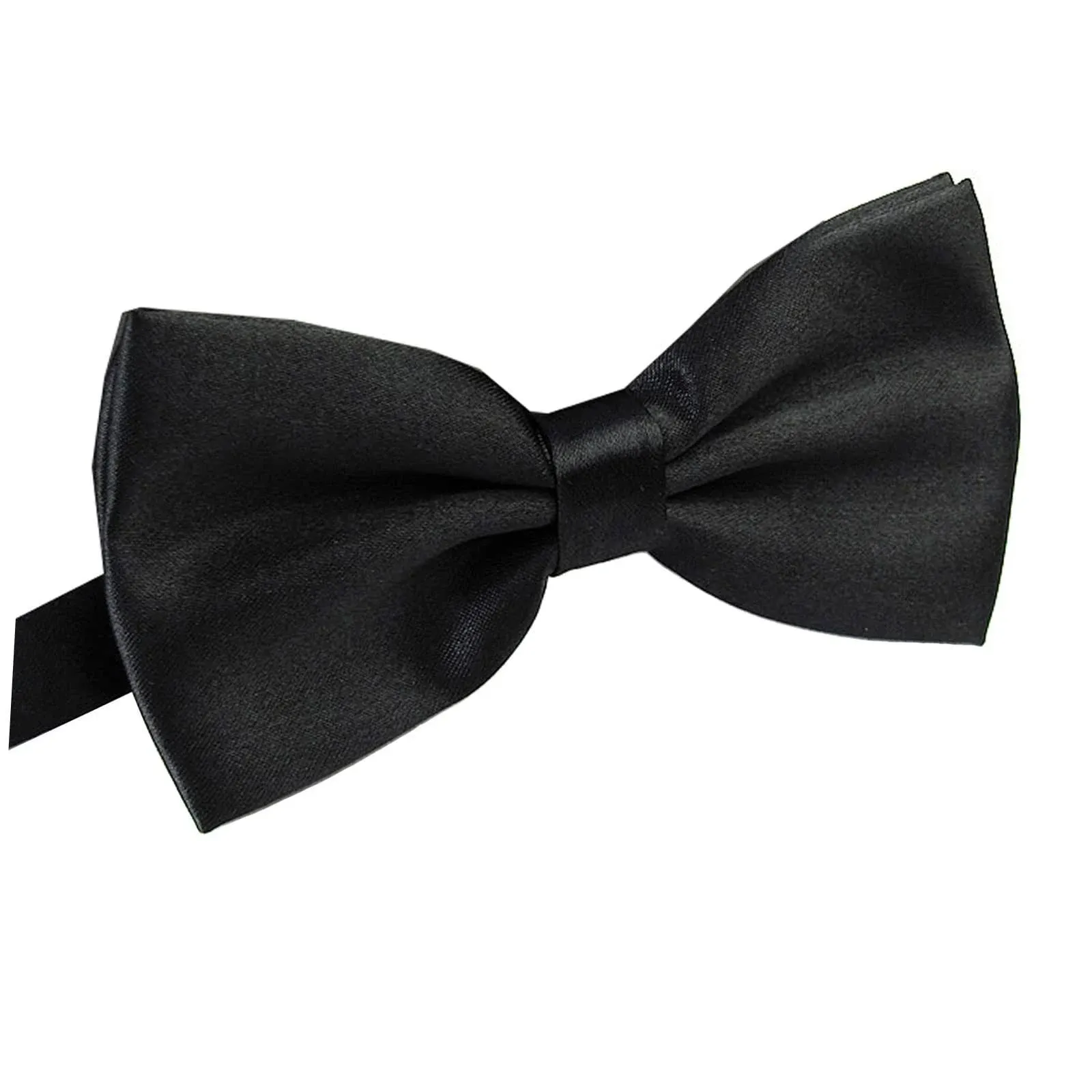 AWAYTR Men's Pre Tied Bow Ties for Wedding Party Fancy Plain Adjustable Bowties ...