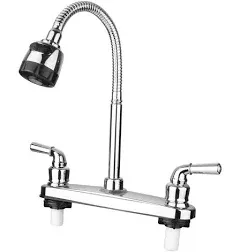 RV Kitchen Faucet Non-Metallic, Flexible Spout for Campers, Motorhomes....