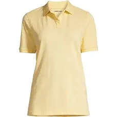 Lands&#x27; End School Uniform Women&#x27;s Short Sleeve Mesh Polo,  NWT