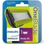 Philips Norelco OneBlade Body Kit, QP60 / 80, 3 pieces, Multi, 1 Count