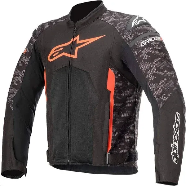 Alpinestars T-GP Plus R V3 Air Jacket (Medium, Black/Red)