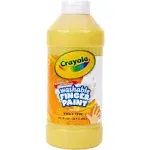 Crayola Washable Fingerpaint Yellow 16 oz