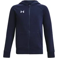 Under Armour Boys Rival Fleece Full Zip Hoodie