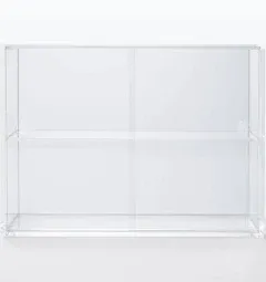 Muji Acrylic Collection Stand with Sliding Door