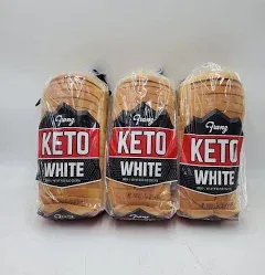 Keto Bread, 0 (Zero) Net Carbs per Serving, 3 Loaves for Your Keto Diet, Size ...