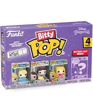 Funko Bitty POP! Disney Princess - Cinderella, Snow White, Aurora and A Surprise