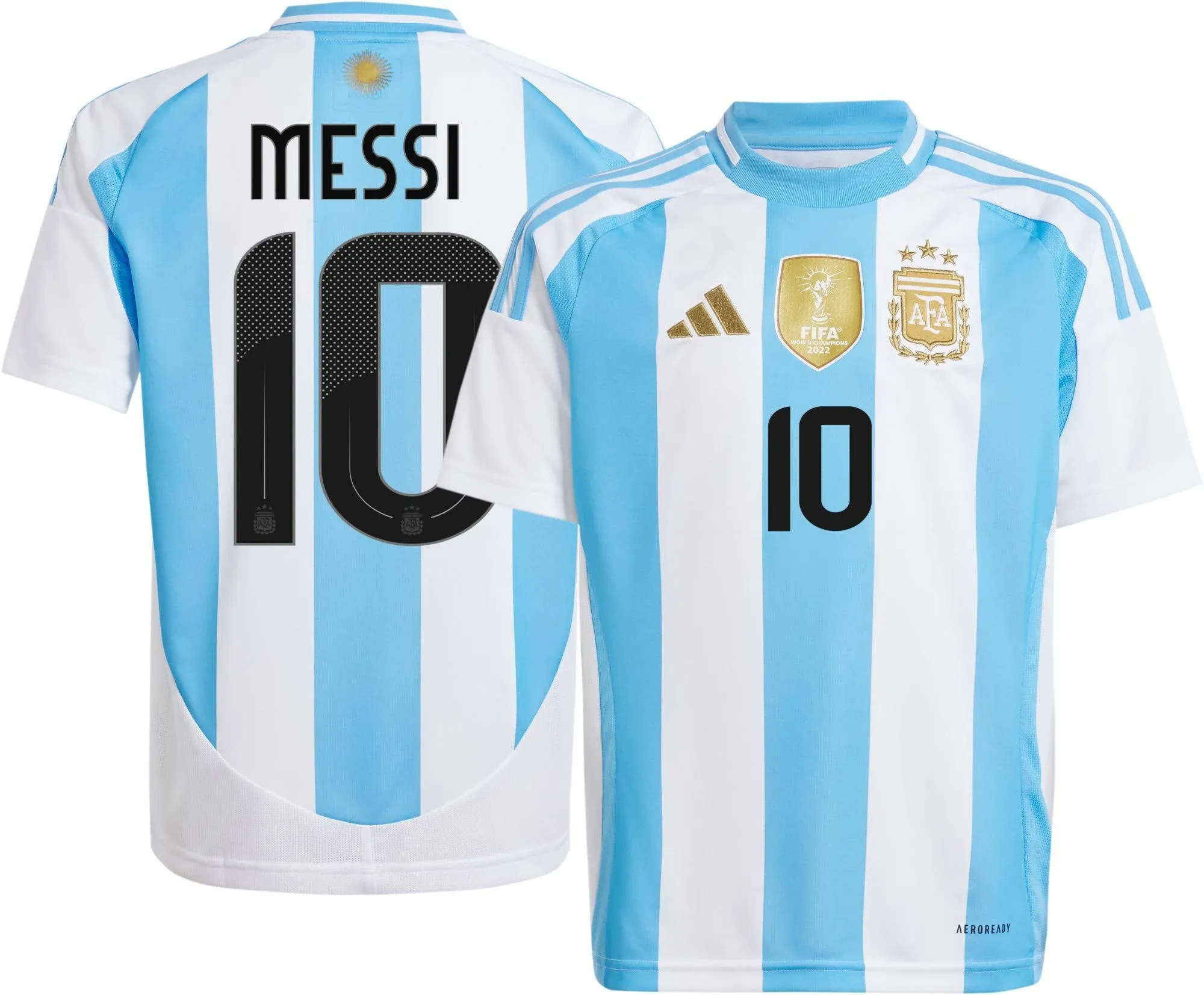 Adidas Argentina Youth Home Jersey