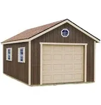 Best Barns Sierra 12 x 16 Garage Kit without Floor