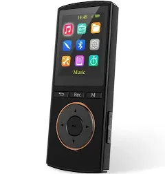 MP3 Player Bluetooth 5.2 Safuciiv MP3 Players