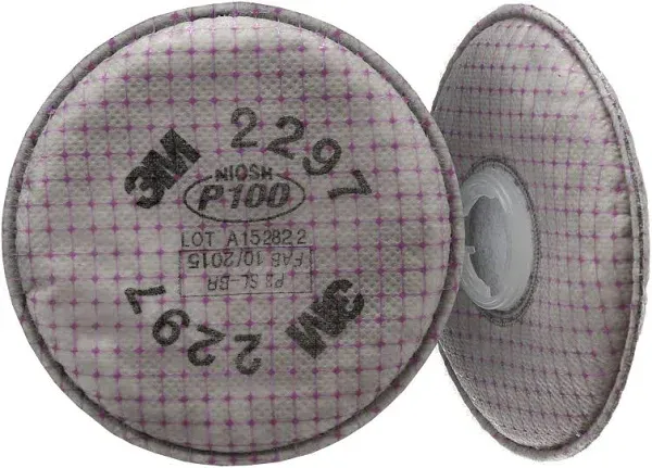 3M 2297 Advanced Particulate Filter P100