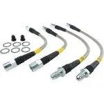 StopTech 950.34525 Stainless Steel Brake Line Kit BMW Rear