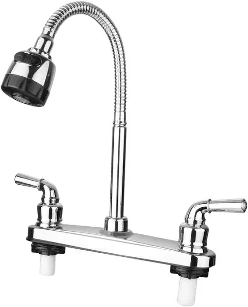 Rv Kitchen Faucet Non-metallic, Flexible Spout For Campers, Motorhomes, Travel T