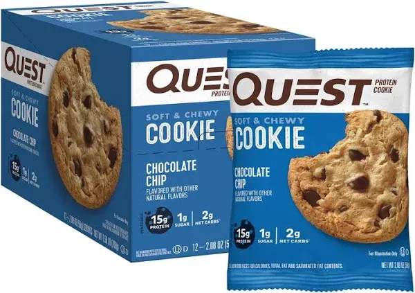 Quest Chocolate Chip Protein Cookie