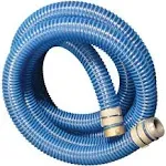 MI CONVEYANCE SOLUTIONS 98106501 XTRMEFLX Suction Hose Assembly, Blue, 2 In. x 50 Ft.