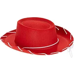 Century Novelty Children's Red Felt Cowboy Hat