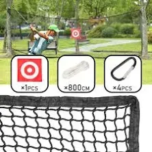 Golf Sports Practice Barrier Net - High Impact, Heavy-Duty - 10x10 Ft/15x15 Ft