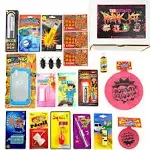 Ultimate Prank Kit Shock Hand Buzzer Pen Chewing Gum Cracked Phone Screen More