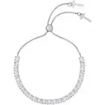 Ted Baker London Melrah Icon Crystal Slider Tennis Bracelet in Silver Tone Clear Crystal