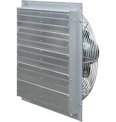 J & D Manufacturing 20 In Shutter Fan w/ Cord VES20C