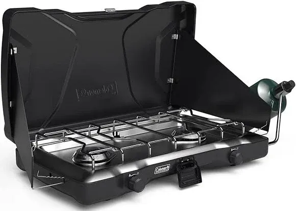 Coleman Perfectflow 2-Burner Stove PPN 2 Burner Ml Triton Black