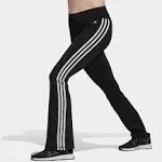 Adidas Women's Essentials Flared 3-Stripes Leggings - Black - Size XS