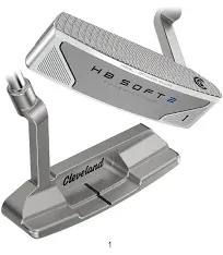 Cleveland Golf HB Soft 2 Putter - Model 1 - NEW 2024