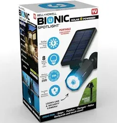 Bell+Howell Bionic Spotlight- Solar Security Light