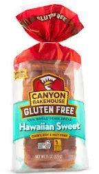 Canyon Bakehouse Gluten Free Hawaiian Sweet Bread