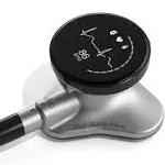 Eko Core 500 Digital Stethoscope - Black - ECG Stethoscope with Artificial Intelligence