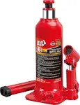 BIG RED 6 Ton 12000 LBs Capacity Hydraulic Welded Bottle Jack TAM90603B