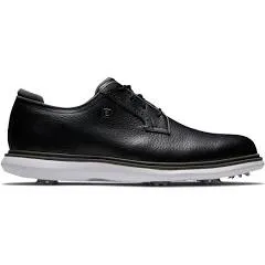 FootJoy Men's Traditions Blucher Golf Shoe - White 56938