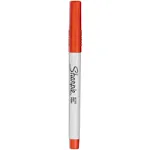 Permanent Marker, , Ultra-Fine, 12/DZ, Red Ink PK