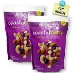 Wildroots Coastal Berry Natural Trail Mix 26 oz. 2-Pack with Colorful Round Refrigerator Magnet (3-Piece Set)