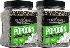 Black Jewell Gourmet Popcorn Kernels, Blue Ribbon White, 2835oz (Pack of 1)