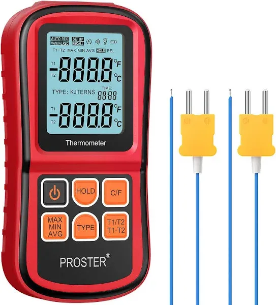 Proster Digital Thermocouple Temperature Thermometer