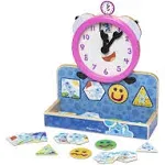 Melissa &amp; Doug Blues Clues &amp; You! Tickety Tock Magnetic Clock Toy 31 pcs NEW