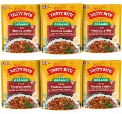 Organic Madras Lentils 3 Bean - 6 Pack