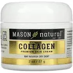 Mason Natural Beauty Cream, Collagen, Pear Scented - 2 oz