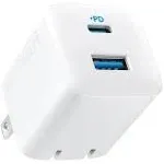 Anker 2-Port 33W Wall Charger - White