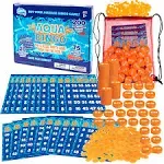 Aqua Pool Bingo Diving Game for Adults &amp; Kids- Swim for &amp; Call 75 Sinking Num...