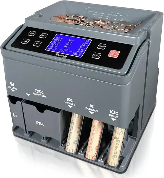 Cassida C300 Coin Counter/ Sorter