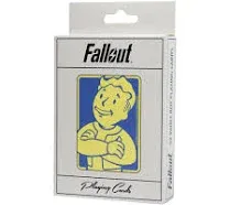 Fallout Vault Boy Playing Cards