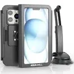 Aquashell Shower Phone Holder Waterproof Phone Case With Suction Cup Stand