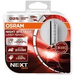 Osram D2S Xenarc Night Breaker Laser Next Gen 66240XNN-HCB Xenon HID Bulbs