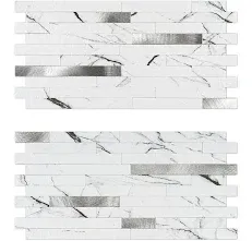 Peel and Stick Backsplash, 20-Sheet Peel and Stick Tiles 12.1&#034; x 5.9&#034; Stick o...