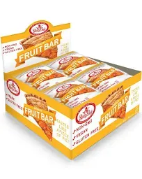 Betty Lou's Fruit Bars | Apricot Pack of 12 | Gluten Free, Vegan, Non GMO | Deliciously Healthy Snacks Made with All Natural Fruit & Fruit Juice | Individually Wrapped, 2 oz. Each, 12 Bars