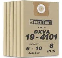 SpaceTent Replacement Filter Bags for DeWalt DXVA19-4101