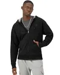 Champion Men's Powerblend Fleece Full Zip Hoodie Black