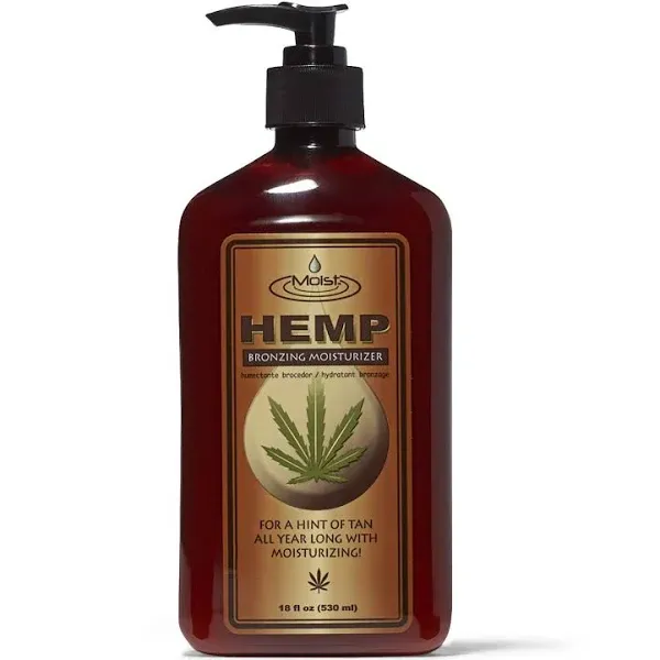 Creative Lab Moist Hemp Bronzing Moisturizer 18oz